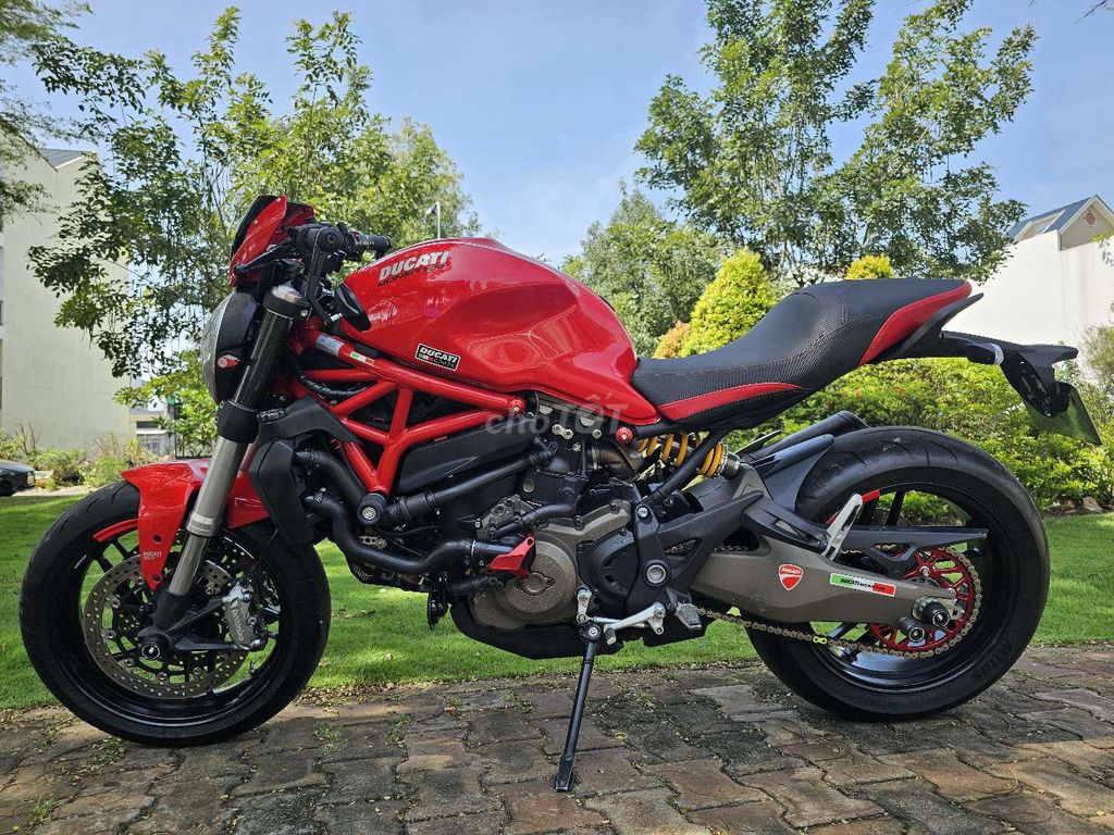 Ducati Monster 821 2016 Đỏ. Mua bán Xe máy tại Huyện Bến Lức Long An được đăng bởi 3M motor hình 1