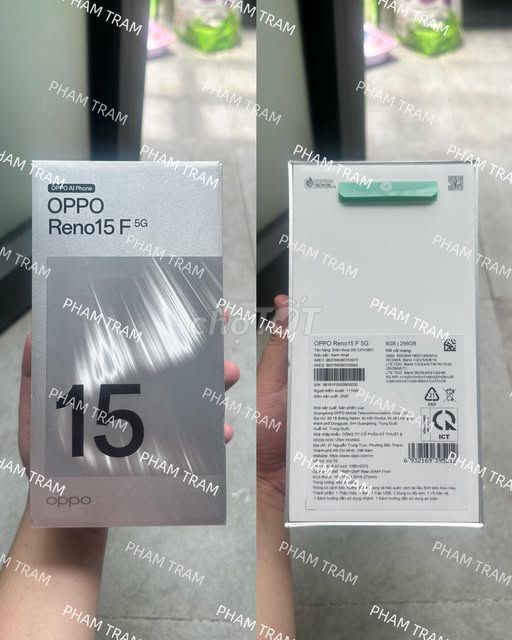Oppo Reno15 F 5G 256GB Xanh nhạt Nguyên seal. Mua bán Điện thoại tại Quận 1 Tp Hồ Chí Minh được đăng bởi Hội Đồ Điện Tử hình 1