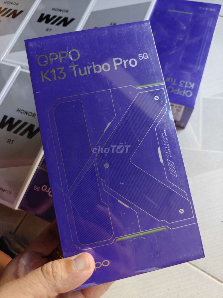 Oppo K13 Turbo Pro mới 100% có ship cod. Mua bán Điện thoại tại Quận Bình Tân Tp Hồ Chí Minh được đăng bởi Anh Rin hình 1