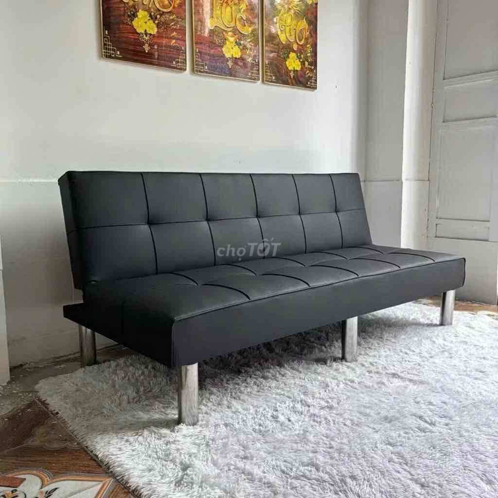Sofa giường Khung gỗ, inox 304 1m7 x 1m. Mua bán Giường, chăn ga gối nệm tại Thành phố Thuận An Bình Dương được đăng bởi Sofa Giá Rẻ Sài Gòn hình 1