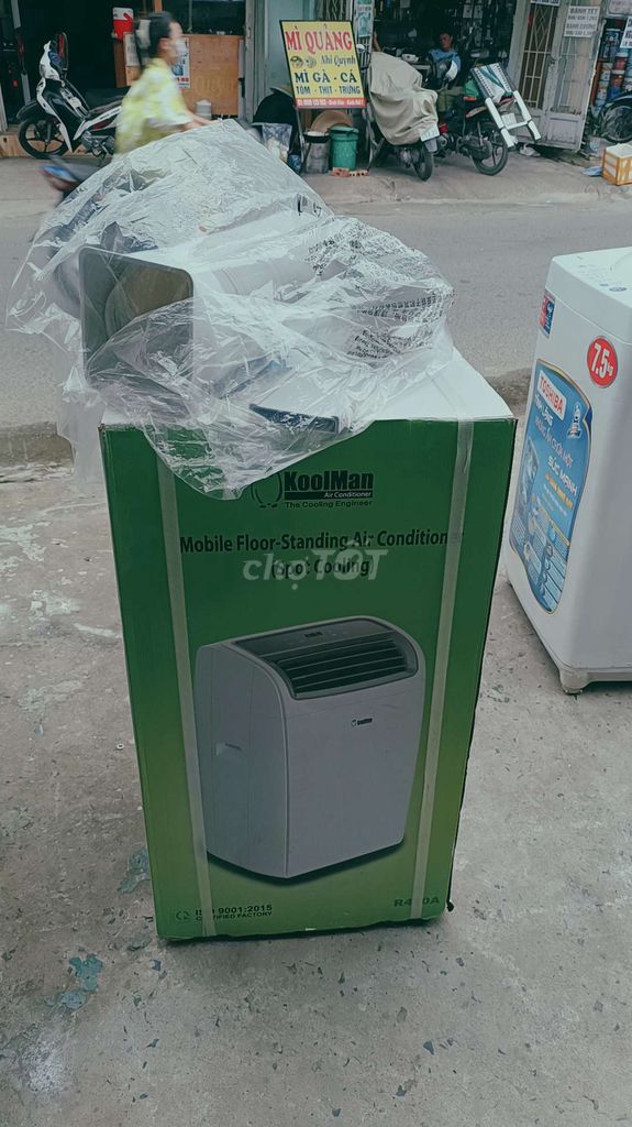 Máy lạnh di động 1,5hp mới 99%