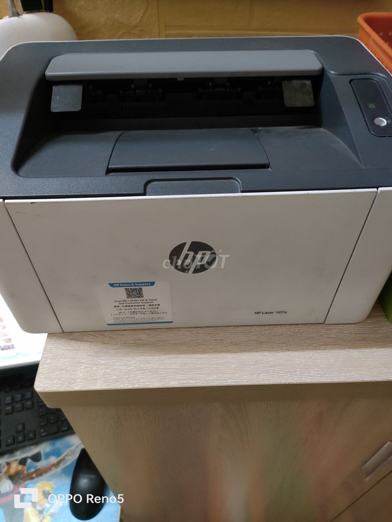 Máy in nhỏ gọn bản in cực đẹp hp107