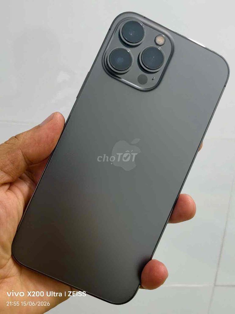 Apple iPhone 13 Pro Max 128GB Xám Đã qua sử dụng. Mua bán Điện thoại tại Huyện Mỏ Cày Bắc Bến Tre được đăng bởi Như Bán Táo hình 1