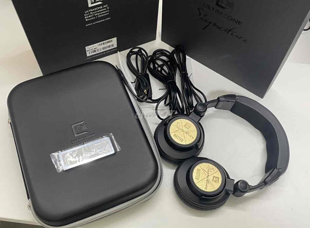 Tai nghe Ultrasone Signature Master MKII Đen. Mua bán Tivi, Âm thanh tại Quận Đống Đa Hà Nội được đăng bởi Dương Anh hình 1
