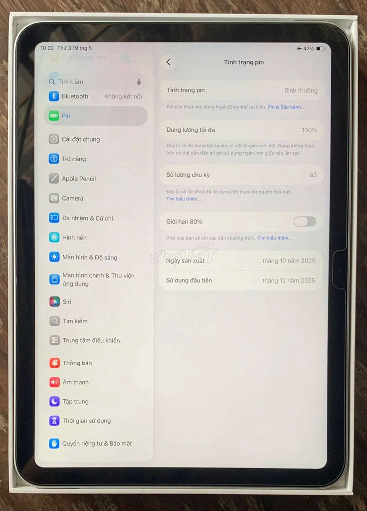 Apple iPad A16 11 inch 128GB Bạc. Mua bán Máy tính bảng tại Quận Cái Răng Cần Thơ được đăng bởi Nam luci hình 1