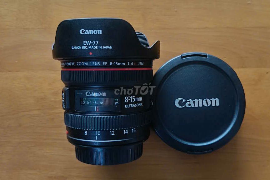 Ống kính Canon Fish eye 8-15mm F4 L Đen. Mua bán Máy ảnh, Máy quay tại Quận Ninh Kiều Cần Thơ được đăng bởi Trần Trung Quân hình 1