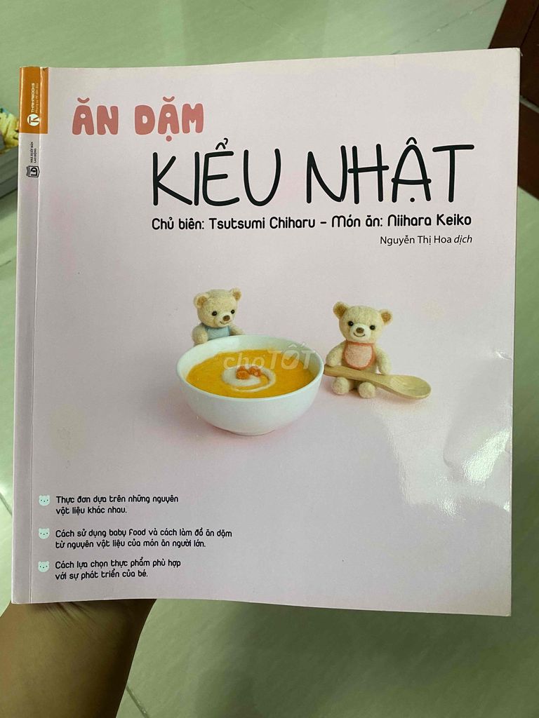 Sách Ăn Dặm kiểu Nhật mới dày đẹp