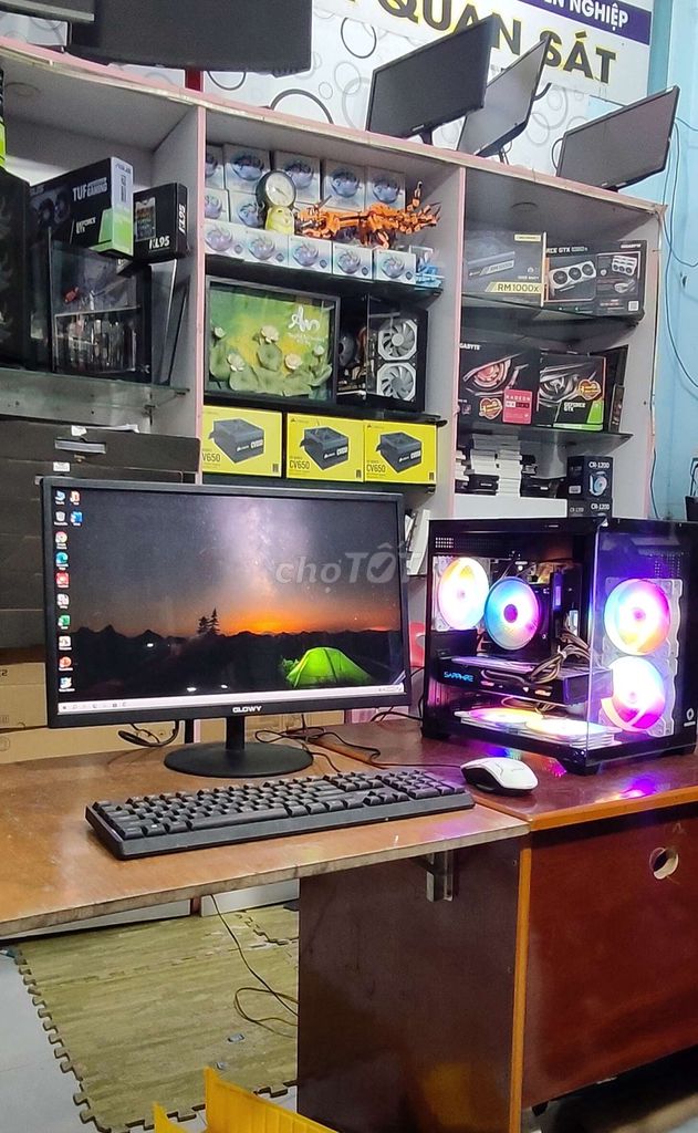 Bộ làm đồ hoạ i5 9400f  vga rx 570 8gb màn  24 . Mua bán Máy tính để bàn tại Thành phố Thủ Đức Tp Hồ Chí Minh được đăng bởi MÁY TÍNH GIÁ RẺ hình 1