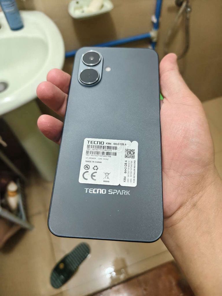 Tecno Spark Go 2 còn bảo hành 11 tháng. Mua bán Điện thoại tại Huyện Thường Tín Hà Nội được đăng bởi linh lee hình 1