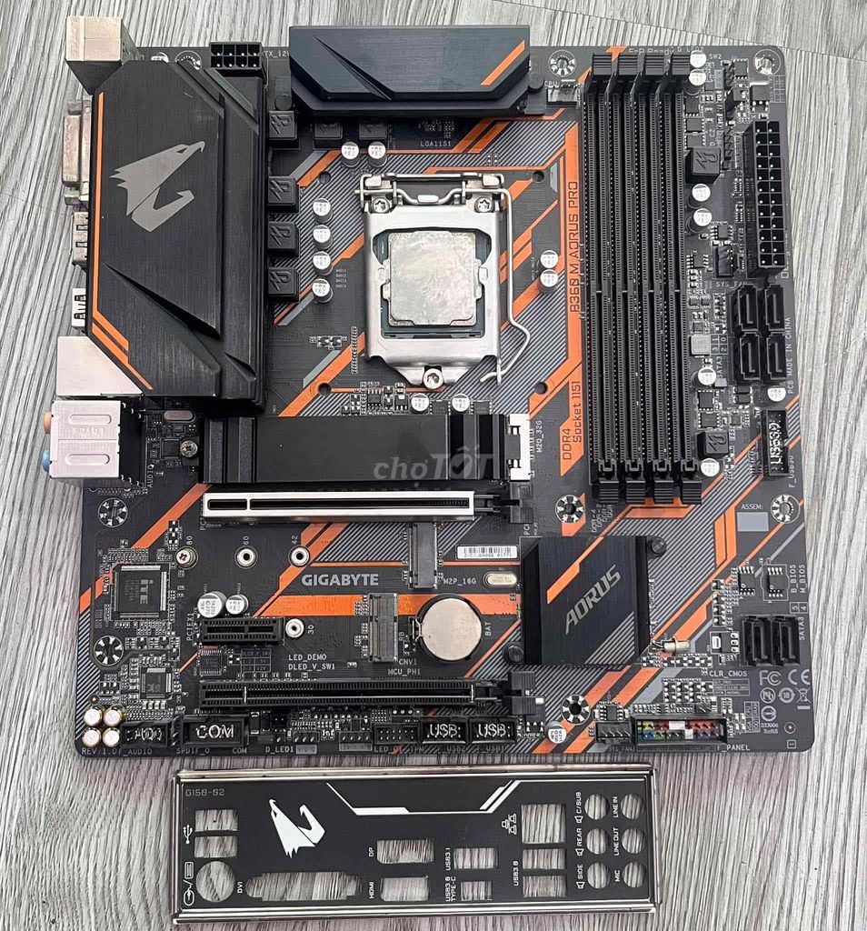 Thanh lý B360m Aorus Pro i5 9400f ram Gskill 8gb. Mua bán Linh kiện (RAM, Card...) tại Quận Hà Đông Hà Nội được đăng bởi Vũ Vũ hình 1