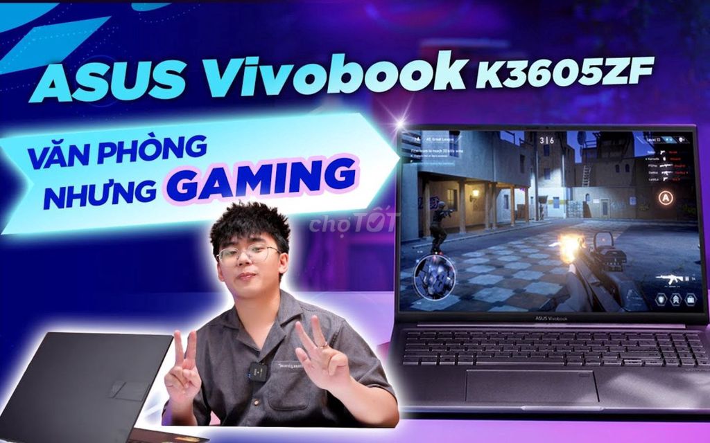 Asus Vivobook i5-1250H RTX2050 512G BH tới 10/2027. Mua bán Laptop tại Huyện Đức Trọng Lâm Đồng được đăng bởi 27TN Đức Trọng hình 1