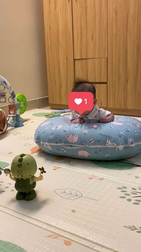 Gối chống trào ngược Muslin chần sợi. Mua bán Mẹ và bé tại Quận Hoàn Kiếm Hà Nội được đăng bởi Nam Anh hình 1