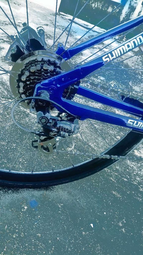 Xe đạp đường phố Shimano xanh GP. Mua bán Xe đạp tại Thành phố Bà Rịa Bà Rịa - Vũng Tàu được đăng bởi Nguyễn Minh  hình 9