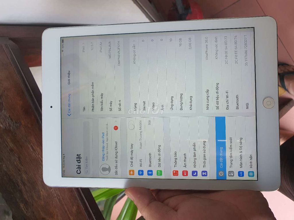 Mtb ipad ari1. Mua bán Máy tính bảng tại Thành phố Nam Định Nam Định được đăng bởi Thắng Nguyễn hình 2