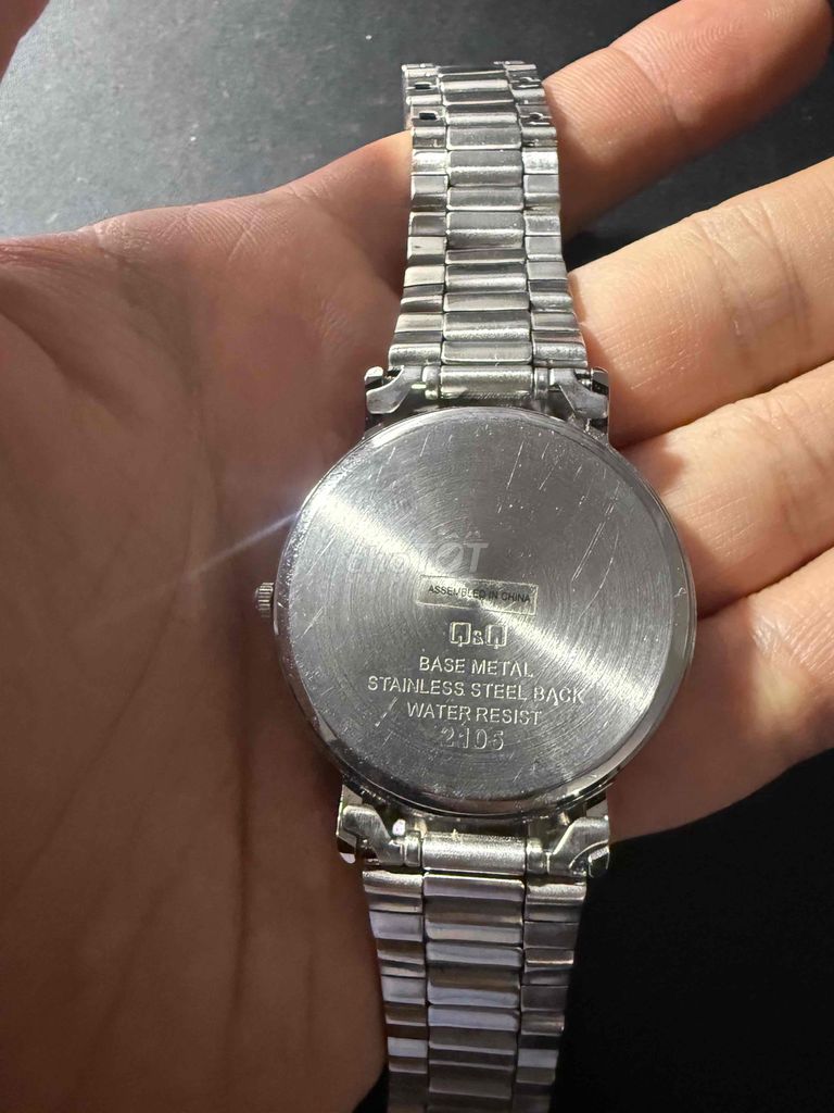 Đồng hồ Q&Q 36mm. Mua bán Đồng hồ tại Thành phố Trà Vinh Trà Vinh được đăng bởi Nguyên hình 1