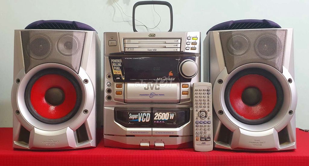Dàn âm thanh JVC MX-J555V Bạc. Mua bán Tivi, Âm thanh tại Quận 12 Tp Hồ Chí Minh được đăng bởi Hoàng Audio hình 1