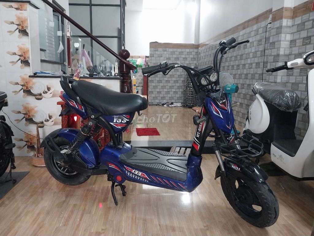 Xe đạp điện M133 Pro Xanh dương Đã sử dụng. Mua bán Xe điện tại Quận Bình Tân Tp Hồ Chí Minh được đăng bởi Minh hình 6