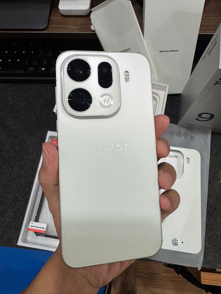 Oppo Find X9 Pro chính hãng 512GB Trắng. Mua bán Điện thoại tại Thành phố Phú Quốc Kiên Giang được đăng bởi Thắng hình 1