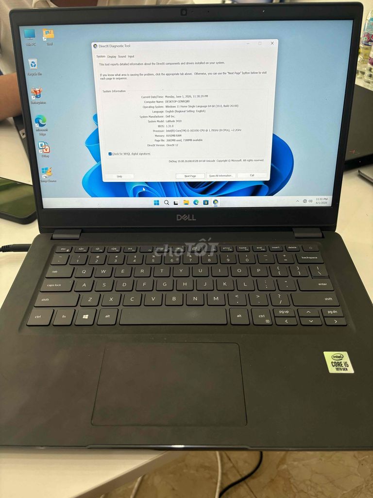 Dell Latitude 3410 i5-10310U 8GB/238.46GB SSD. Mua bán Laptop tại Quận Đống Đa Hà Nội được đăng bởi Phạm Duy Đức hình 1