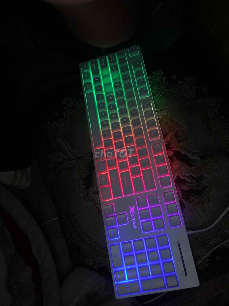 bàn phím giả cơ led rgb
