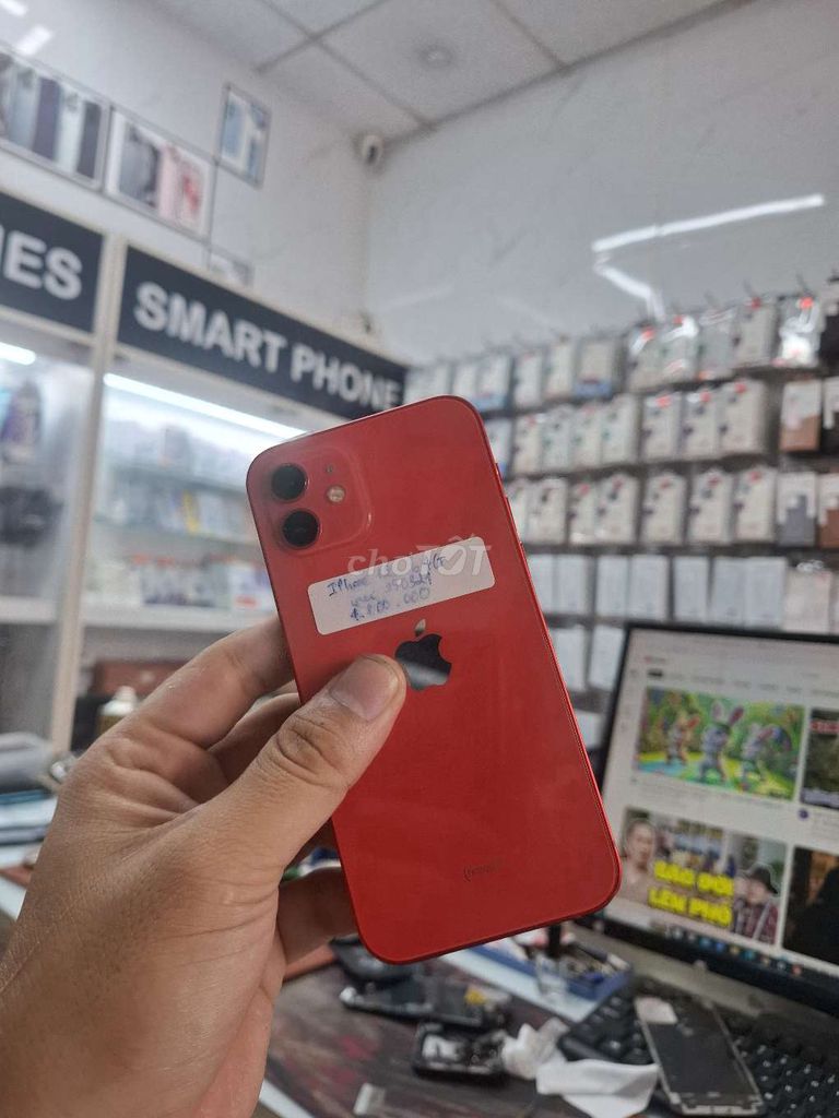 iPhone 12 64GB Đỏ Đã qua sử dụng. Mua bán Điện thoại tại Thành phố Thủ Đức Tp Hồ Chí Minh được đăng bởi Nhi nhi shop hình 1
