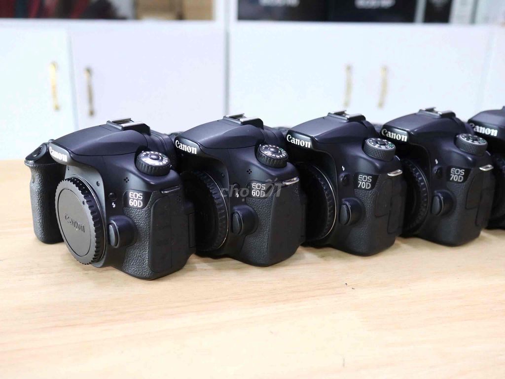 Canon 60D,70D,80D +18-55stm Body từ đẹp đến keng