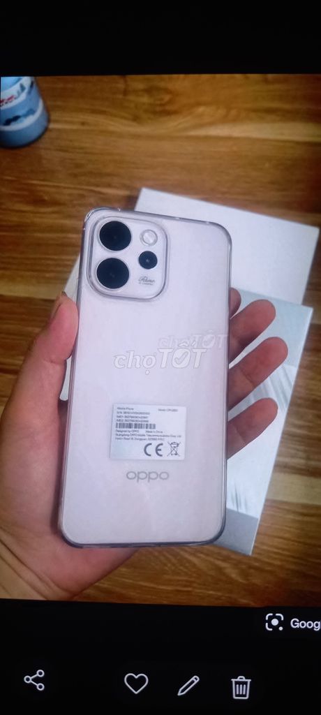 Oppo Reno 15F 5G Hồng Đã sử dụng. Mua bán Điện thoại tại Huyện Gia Lâm Hà Nội được đăng bởi Vương thị nhung hình 1