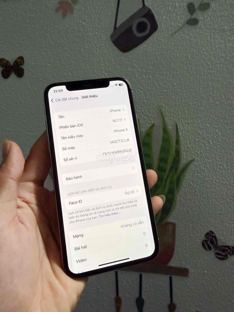 iPhone X Trắng 64GB Bản Quốc Tế. Mua bán Điện thoại tại Quận 3 Tp Hồ Chí Minh được đăng bởi giá lái hình 1