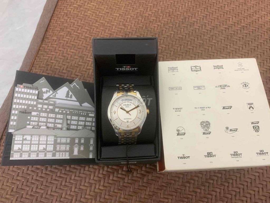 Đồng hồ Tissot Automatic Thép không gỉ Bạc Vàng. Mua bán Đồng hồ tại Quận Long Biên Hà Nội được đăng bởi Vũ Đức Hậu hình 1