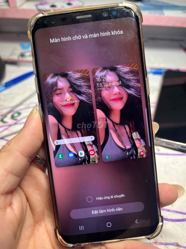 Samsung Galaxy S8 siêu phẩm cày app,ship. Mua bán Điện thoại tại Quận Thanh Xuân Hà Nội được đăng bởi Anh Đức hình 1