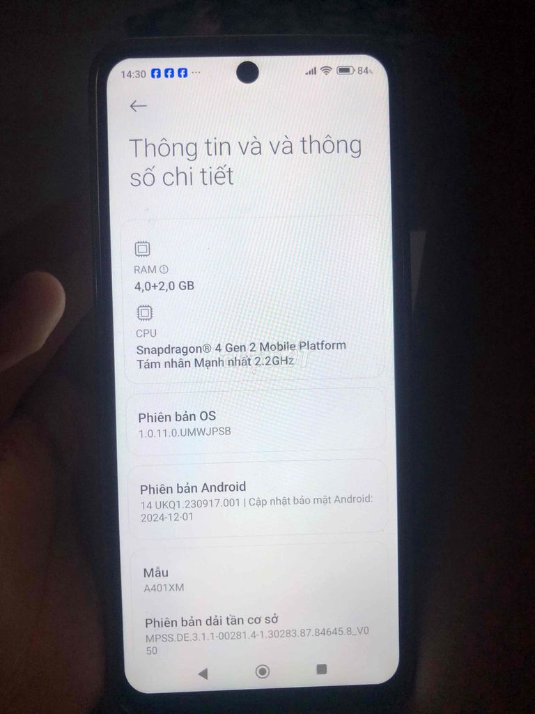 Xiaomi Redmi 12 5G 4GB/128GB cũ. Mua bán Điện thoại tại Quận Liên Chiểu Đà Nẵng được đăng bởi Tchang Chấn hưng hình 1