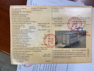 Xe KIA Trắng Đời 2003. Mua bán Xe tải, xe ben tại Quận Hoàng Mai Hà Nội được đăng bởi Vận Tải Huệ Duy