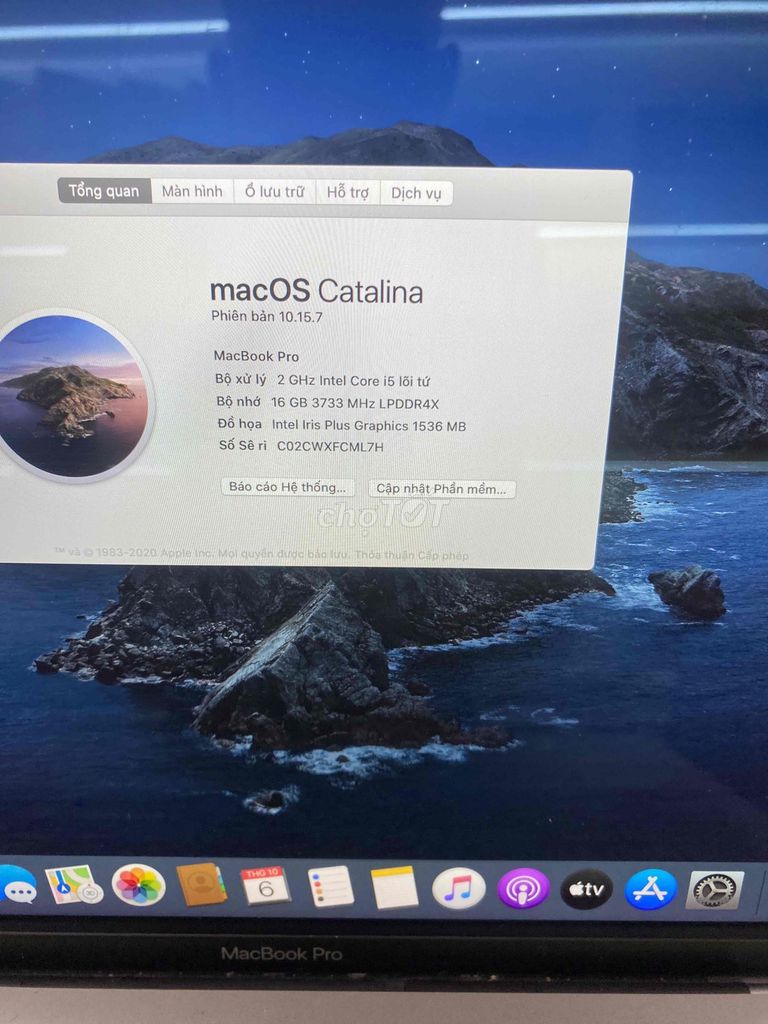 macbook pro 2020 i5 ram 16 ssd 512 màn 13.3 inh. Mua bán Laptop tại Quận Hoàng Mai Hà Nội được đăng bởi Mac98 hình 2