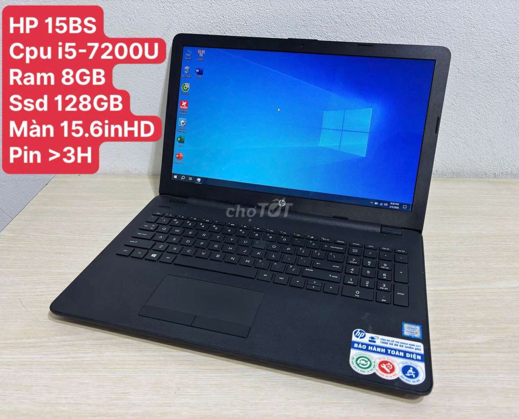 HP 15BS i5-7200U 15.6 inch 8GB/128GB. Mua bán Laptop tại Quận Ninh Kiều Cần Thơ được đăng bởi Laptop Linh Kiện PC Nhật Mỹ CT hình 1