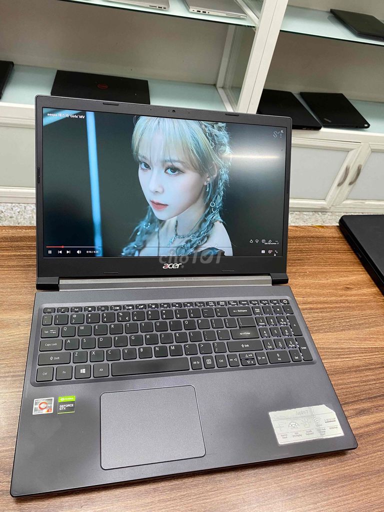 Acer A715 R5 5500U ram 8G ssd 512G  gtx1650 4g. Mua bán Laptop tại Thành phố Thủ Dầu Một Bình Dương được đăng bởi Kho Laptop Bình Dương Thanh Lý Giá Rẻ hình 1