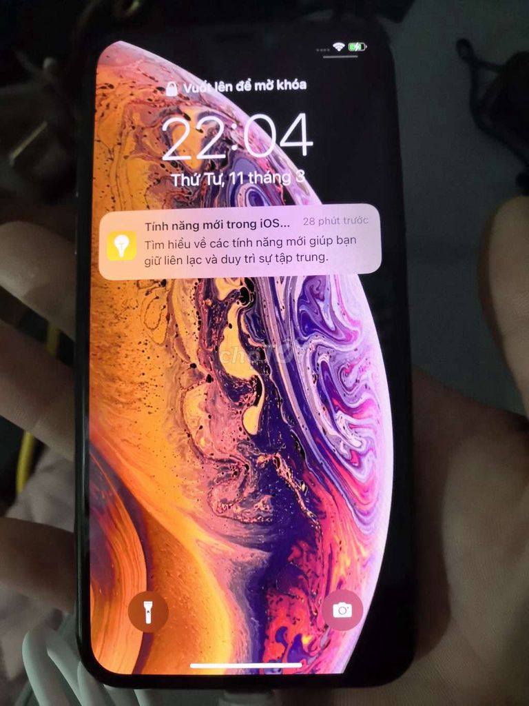 Apple iPhone XS 64GB Vàng Đã sử dụng. Mua bán Điện thoại tại Huyện Tam Đảo Vĩnh Phúc được đăng bởi Anh chiến hình 1