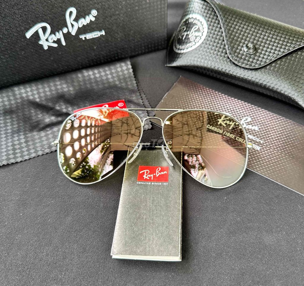 kính Rayban R CE RB 3026 aviator large metal.0000