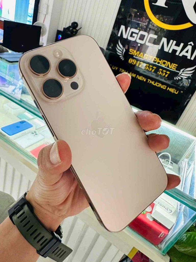 Apple iPhone 16 Pro 128GB VN Sa mạc 99,9% như mới. Mua bán Điện thoại tại Thành phố Biên Hòa Đồng Nai được đăng bởi Oanh Hoang hình 1