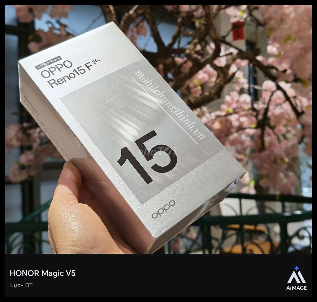 Oppo Reno 15F 256GB Xanh Mới Tinh Hàng Chính Hãng. Mua bán Điện thoại tại Quận Hoàng Mai Hà Nội được đăng bởi mobilehungthinh hình 1