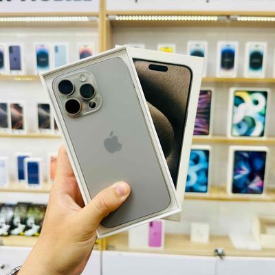 🍎15 PROMAX TỰ NHIÊN 256GB VN/A ĐẸP KENG FULBOX P86