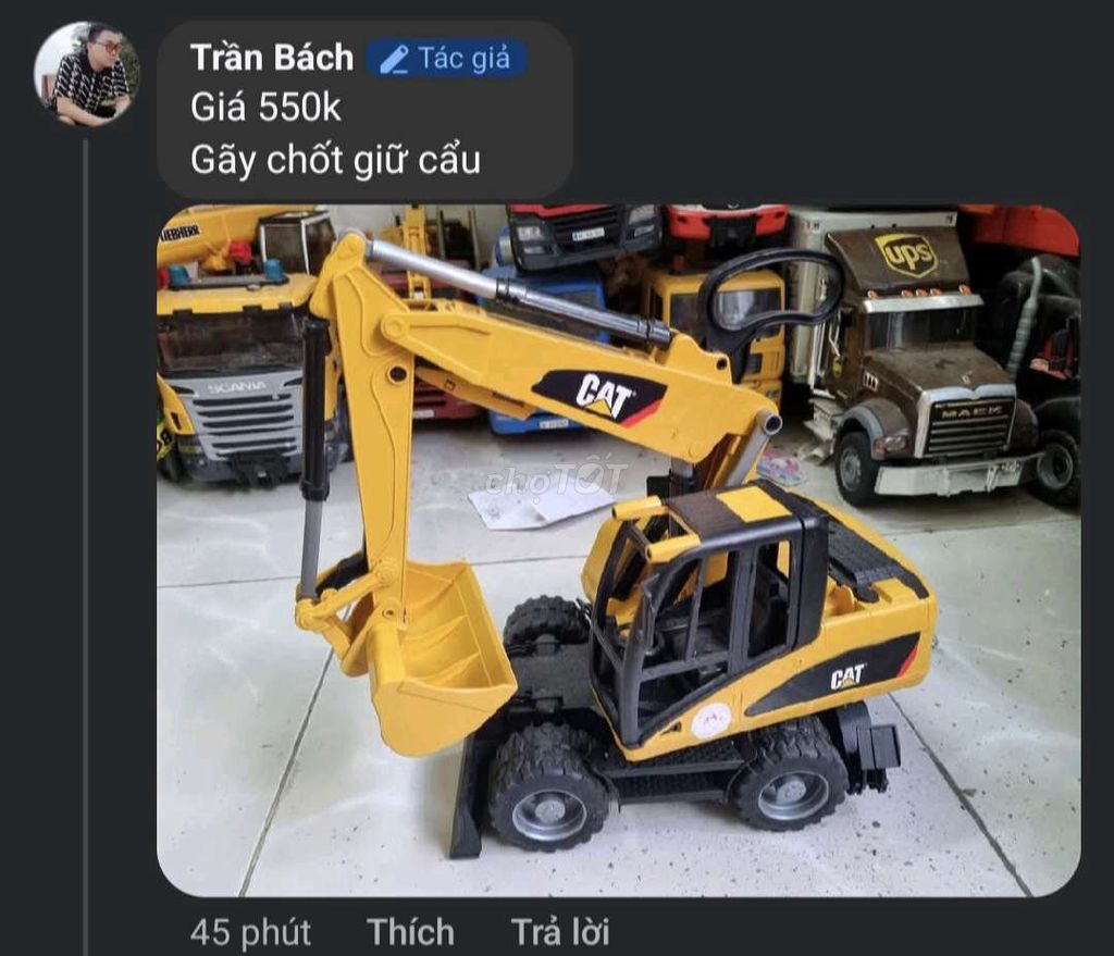 Thanh lý đồ chơi xe Bruder giá rẻ còn tốt!