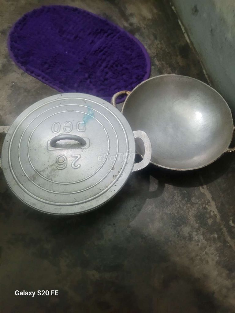 Bộ nồi chảo gang loại dày. Mua bán Dụng cụ nhà bếp tại Thành phố Buôn Ma Thuột Đắk Lắk được đăng bởi thủy tiên hình 1