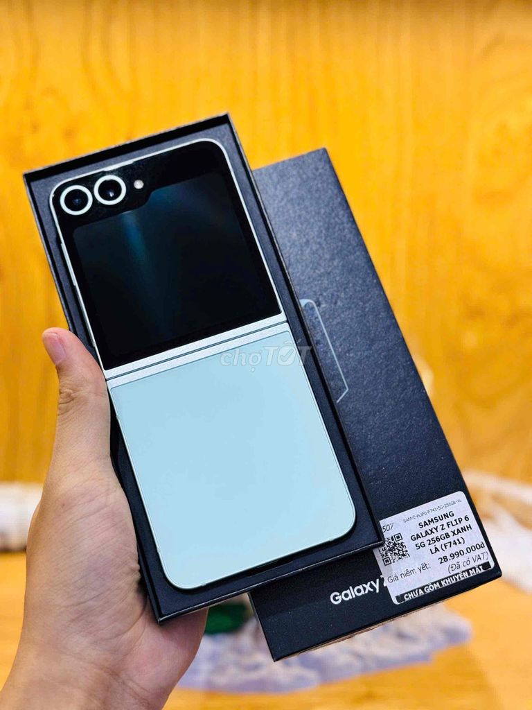 Samsung Zlip6 256GB Xanh mint. Mua bán Điện thoại tại Quận 10 Tp Hồ Chí Minh được đăng bởi Trần Như Ngọc hình 1