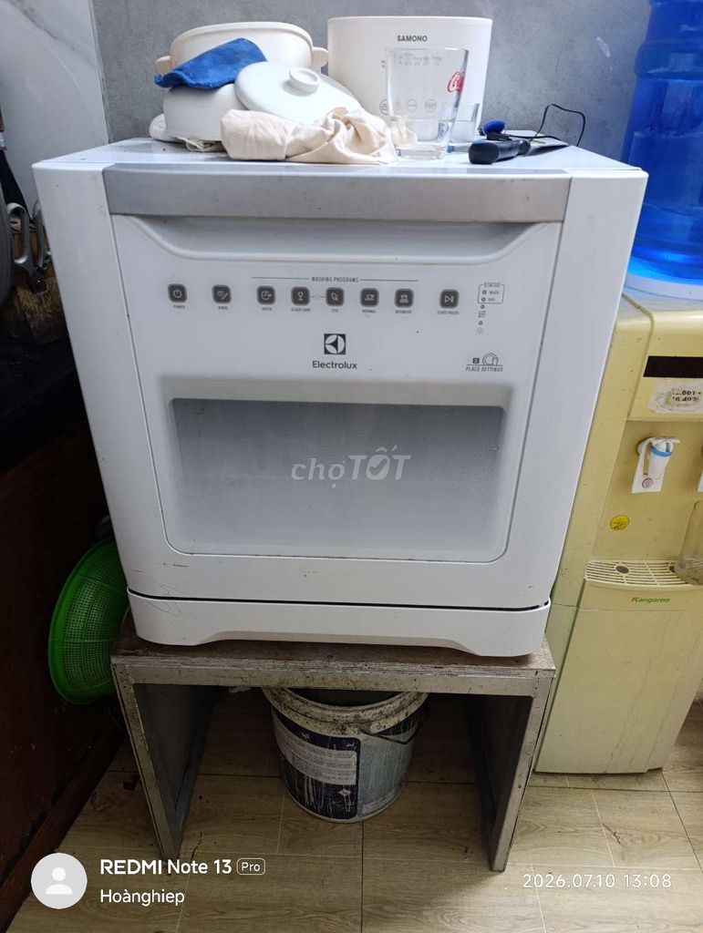 Máy rửa bát Electrolux 8 bộ Trắng đã sử dụng. Mua bán Bếp, lò, đồ điện nhà bếp tại Huyện Quốc Oai Hà Nội được đăng bởi hoàng hiệp hình 1