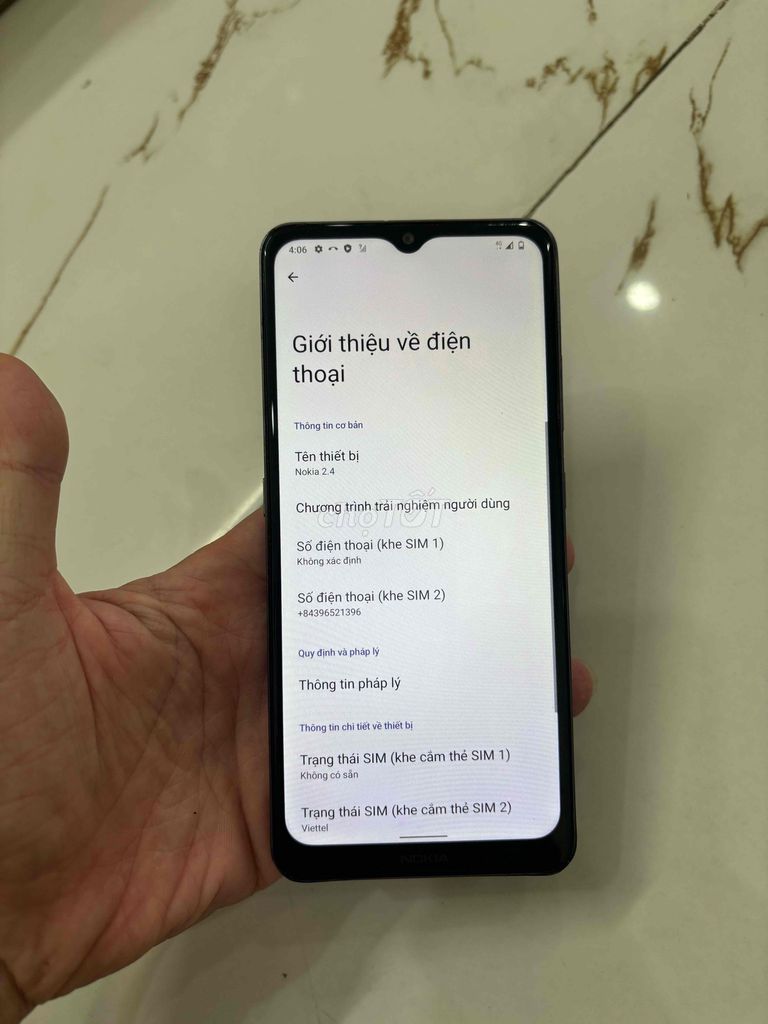 Bán Nokia 2.4 màn to zin cũ. Mua bán Điện thoại tại Quận Hà Đông Hà Nội được đăng bởi Mạnh Mobile hình 1