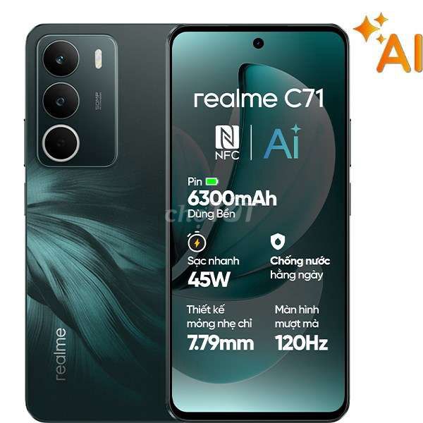 Realme C71 Đen. Mua bán Điện thoại tại Thành phố Quảng Ngãi Quảng Ngãi được đăng bởi rukacu hình 1
