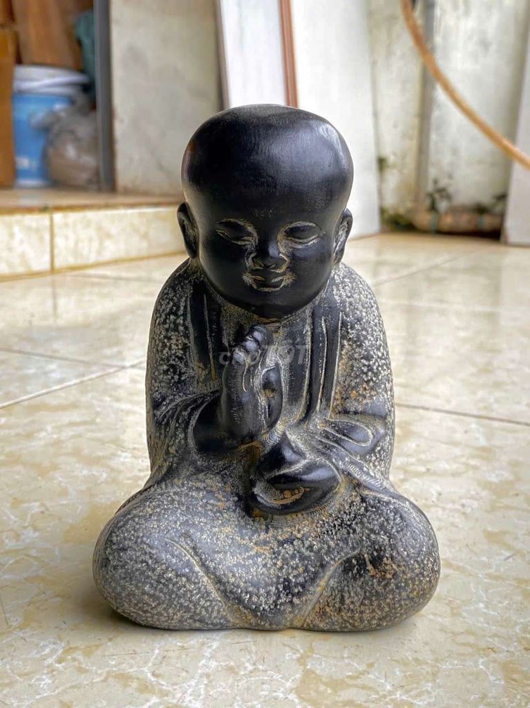 Tượng Phật Đá tự nhiên Đen. Mua bán Đồ sưu tầm, đồ cổ tại Quận Bắc Từ Liêm Hà Nội được đăng bởi Mr Gia Huy hình 1