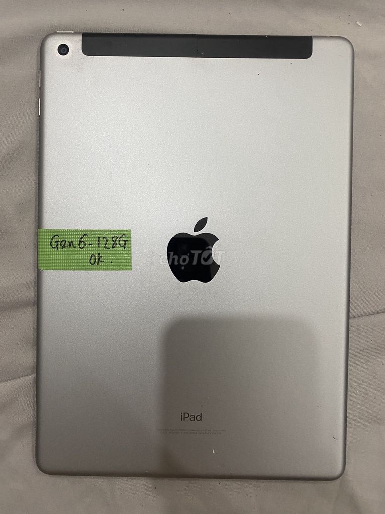 Apple iPad Gen 6 128GB Bạc. Mua bán Máy tính bảng tại Quận Hà Đông Hà Nội được đăng bởi Ninh hình 1