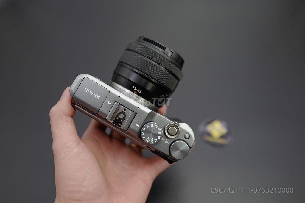 Fujifilm XA5 15-45 xám chì đẹp keng