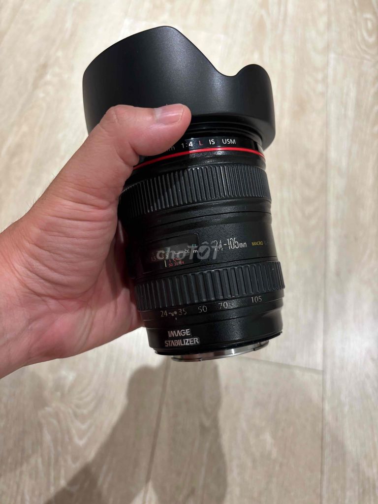 Ống kính Canon 24-105mm F4L IS USM. Mua bán Máy ảnh, Máy quay tại Quận Phú Nhuận Tp Hồ Chí Minh được đăng bởi Lam Vy  hình 1